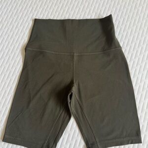 lululemon athletica High-Rise Olive Bike Shorts